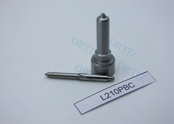 Spray Type Diesel Fuel Nozzle , Silvery Needle Color Oil Jet Nozzle L210 PBC